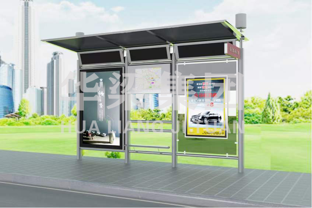 [23.11.15]上海市定制不锈钢公交候车亭项目第十七车发货